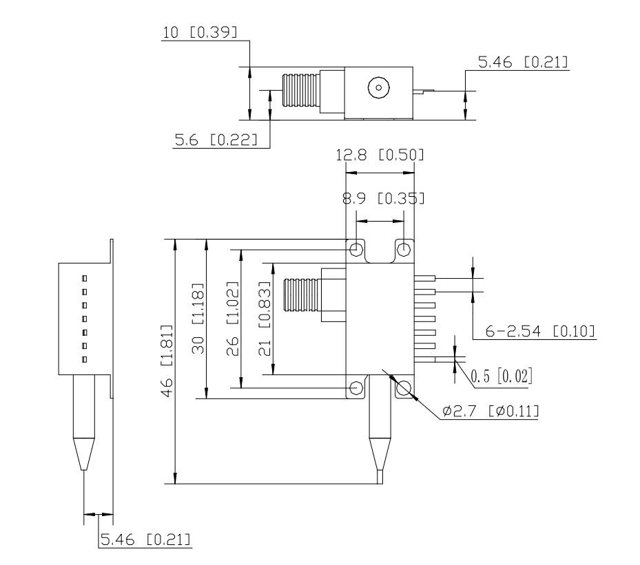 NYDMD Series - DWDM Microwave DFB Laser Module