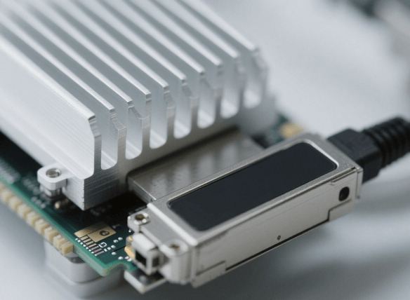 what determines the speed of an optical transceiver