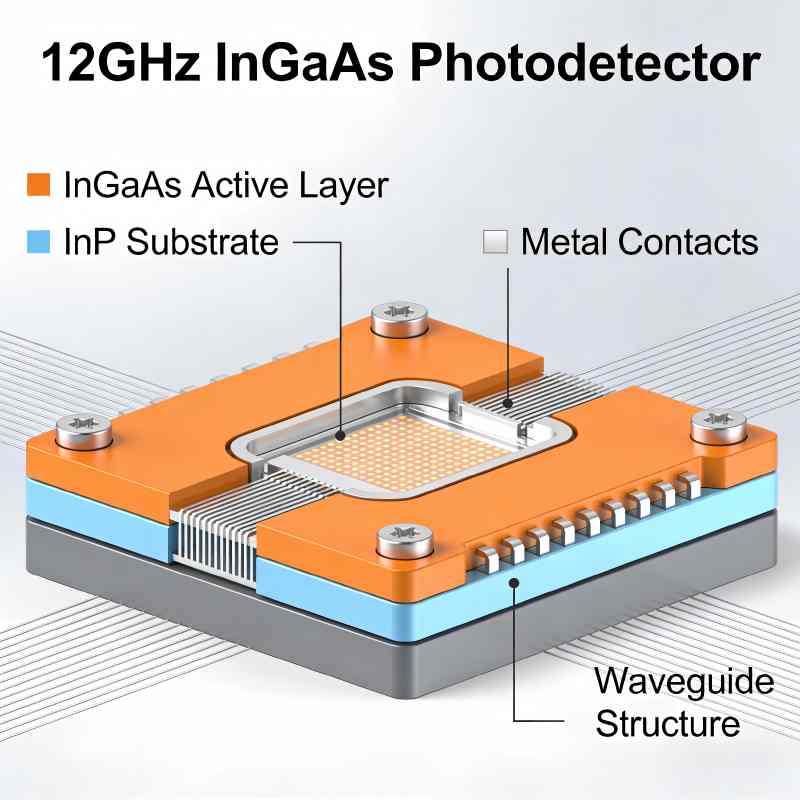 1650nm InGaAs Photodetectors: Applications in High-Precision Gas Monitoring and Deep Medical Imaging 9 12ghz ingaas photodetector