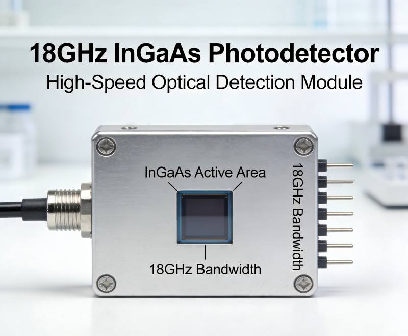 1650nm InGaAs Photodetectors: Applications in High-Precision Gas Monitoring and Deep Medical Imaging 10 18ghz ingaas photodetector