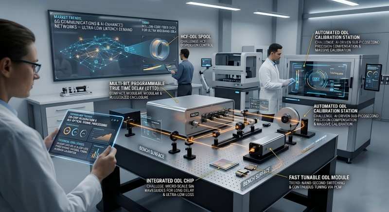 High-Precision Optical Delay Lines & RF Delay Lines: NEON Microwave Photonics 9 optical delay line technology