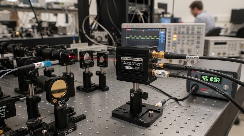 What Is Photodetector Noise? Shot Noise, Thermal Noise, Dark Current and TIA Noise Explained 9 Cooled InGaAs Detector Module