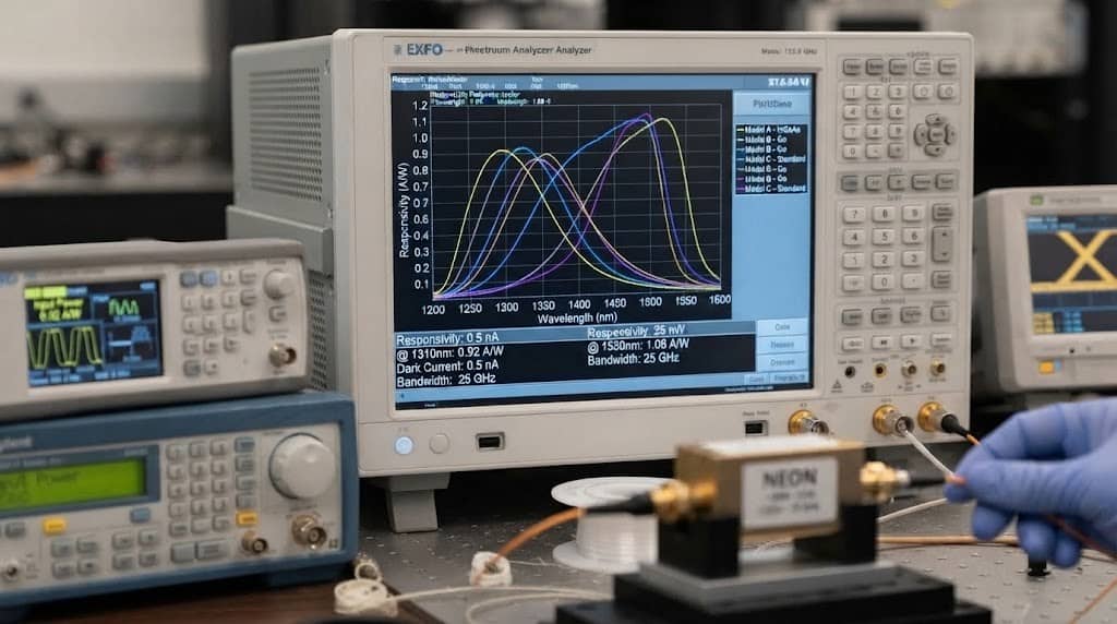 Photodetector Responsivity vs Sensitivity: What Is the Difference? 2 wavelength responsivity analysis